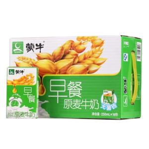 蒙牛早餐奶麦香