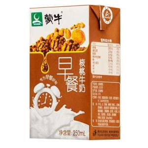 蒙牛早餐奶核桃