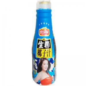 欢乐家生榨椰子汁500ml*15瓶 果肉型植物蛋白饮料