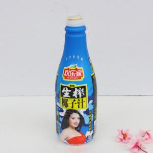 欢乐家 生榨椰子汁 1.25L*6瓶新鲜果肉生榨夏季饮品