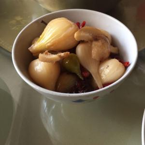 茭头 香辣茭头 农家自己做的