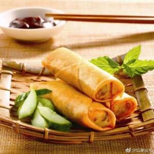 春卷 春饼、春盘、薄饼 
